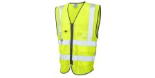 Cobbaton ISO 20471 Cl 2 Coolviz Superior Waistcoat HV Yellow